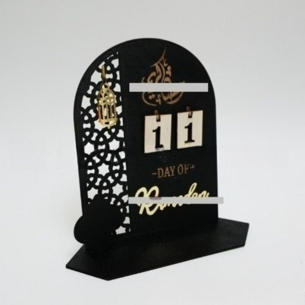 DIY Wooden Star & Moon Countdown Calendar (MAC337）