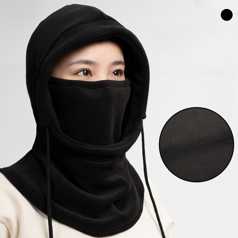 Fleece Hood Balaclava Face Mask | Windproof Neck Warmer for Outdoor Sports(MAC307)
