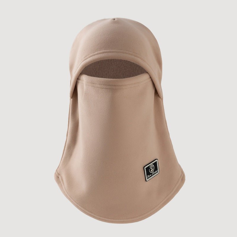 Fleece-Lined Face Mask Cap | Windproof Winter Cycling Hood with Ear Protection(MAC308)
