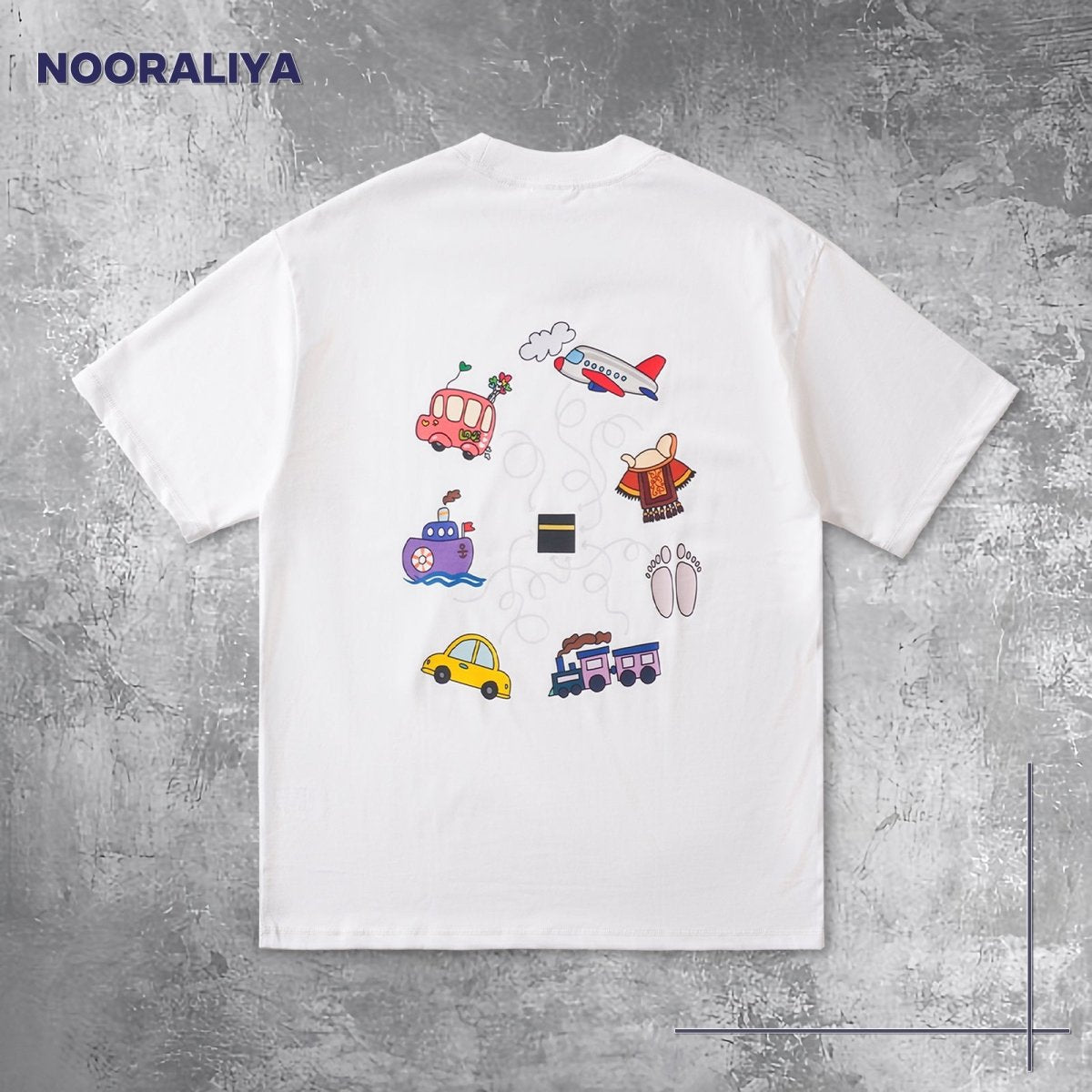 Islamic Style Artistic Design Short Sleeve T-Shirt Collection (MS182)