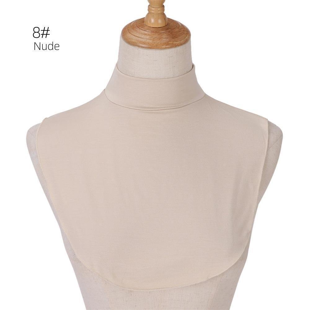 Solid Color Cotton Fake Collar Bottoming Collar(MAC144)