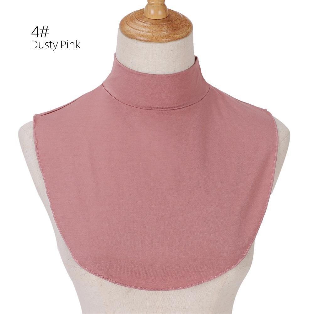 Solid Color Cotton Fake Collar Bottoming Collar(MAC144)