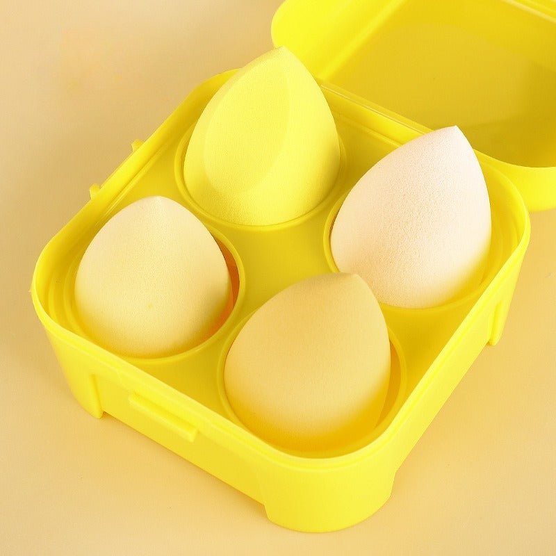 Makeup Sponge Set with Storage Case – 4/8-Piece Blender Kit for Foundation & Concealer (MMU039)