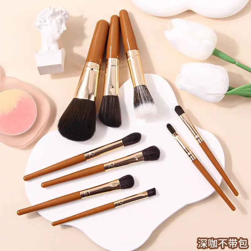 MMU025 Professional 9pcs Makeup Brush Set