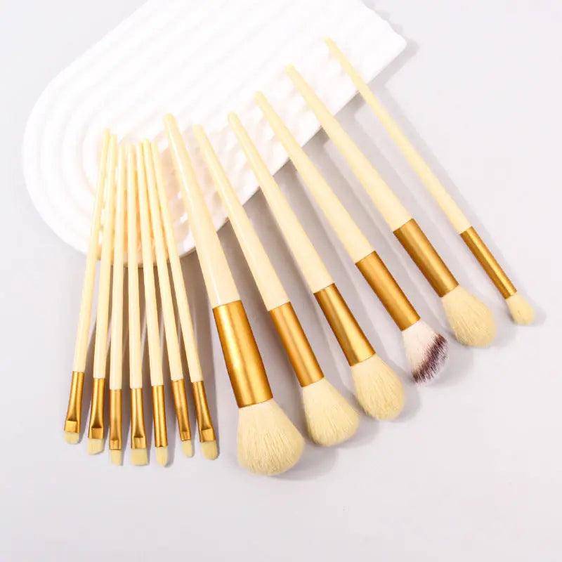 MMU031 13 pcs Makeup Brushes Set