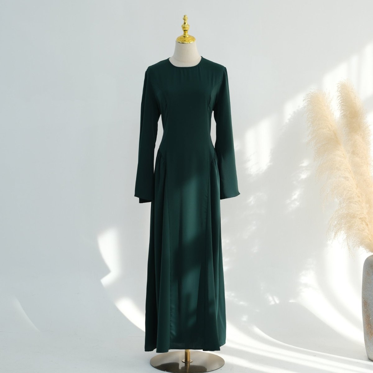 Nida Flared Maxi Dress(MS435)